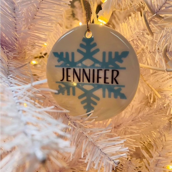 Custom Ceramic Ornaments - YOUR DESIGN - Picture 2 of 16